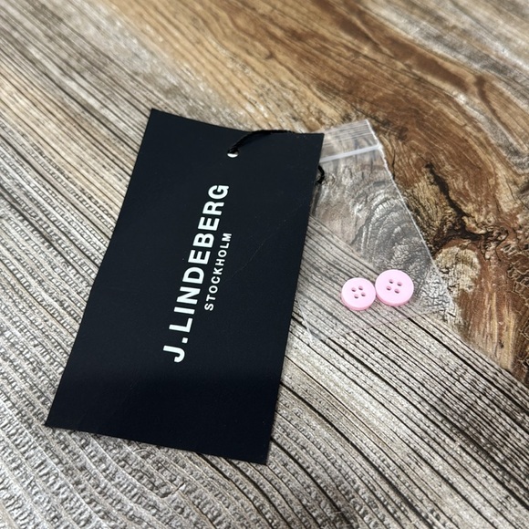 J. Lindeberg Leyla Biograde Jersey Polo Pink Size Medium - Picture 8 of 8